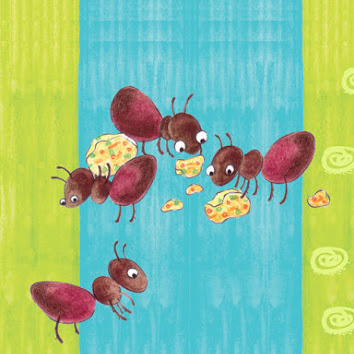  Busy Ants