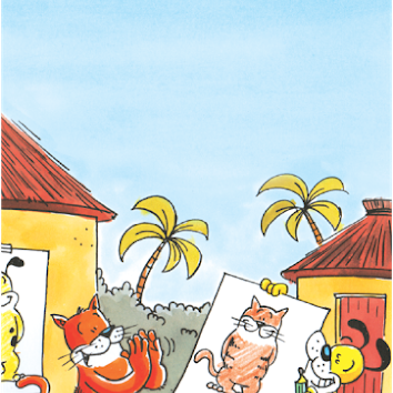  Cat &amp; Dog Draw and Color
