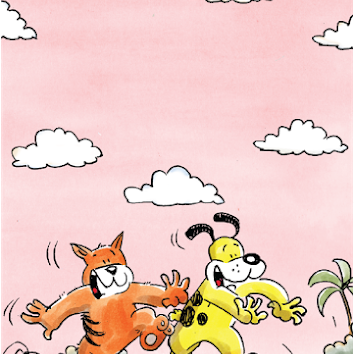 Cat &amp; Dog and the Yam
