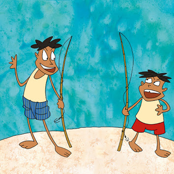  "My fish!" "No, my fish!"