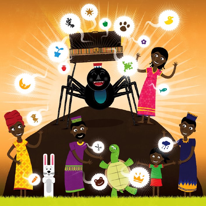  Anansi gives people stories