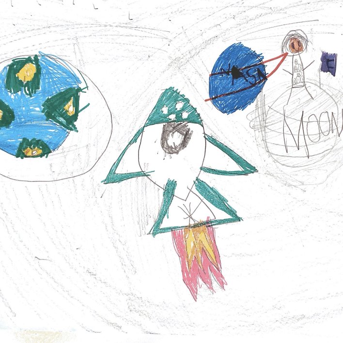  Astronauts in Outer Space