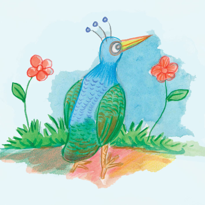  The Peacock Who Wished to Fly