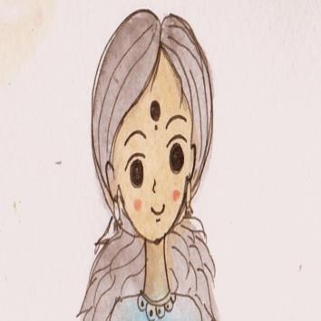  Sita and her purple pencil