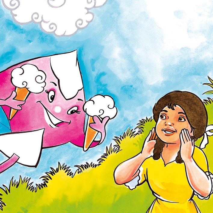  Ice-cream from the clouds!