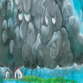  The day the storm came.