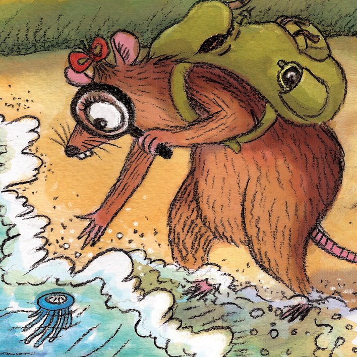  Miss Bandicota Bengalensis Digs Up the Seashore