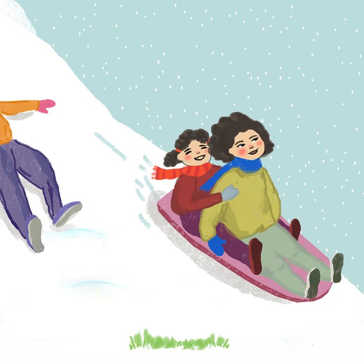  Down the Slope