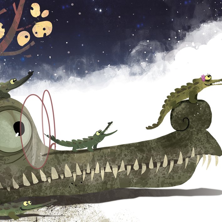  Luna the Crocodile