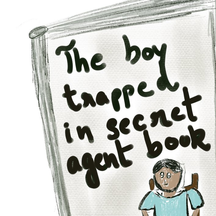  the boy trapped in the secret agent book
