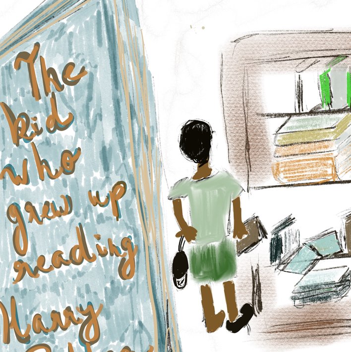  the kid who grew up reading Harry Potter