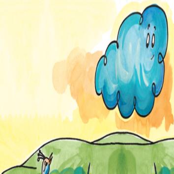  The peacock and the busy cloud.