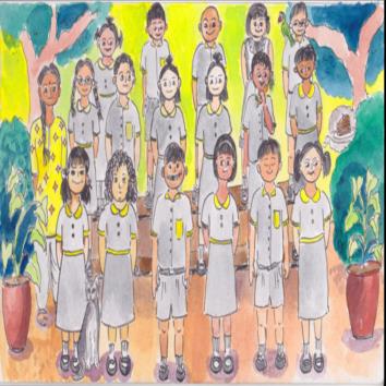  A class photo