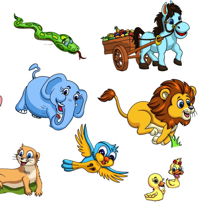  (Creating) The Kid Animals