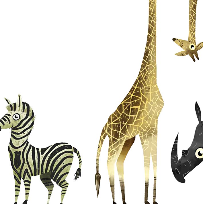  (Creating) The Giraffe, The Zebra, The Rhino &amp; The Croc
